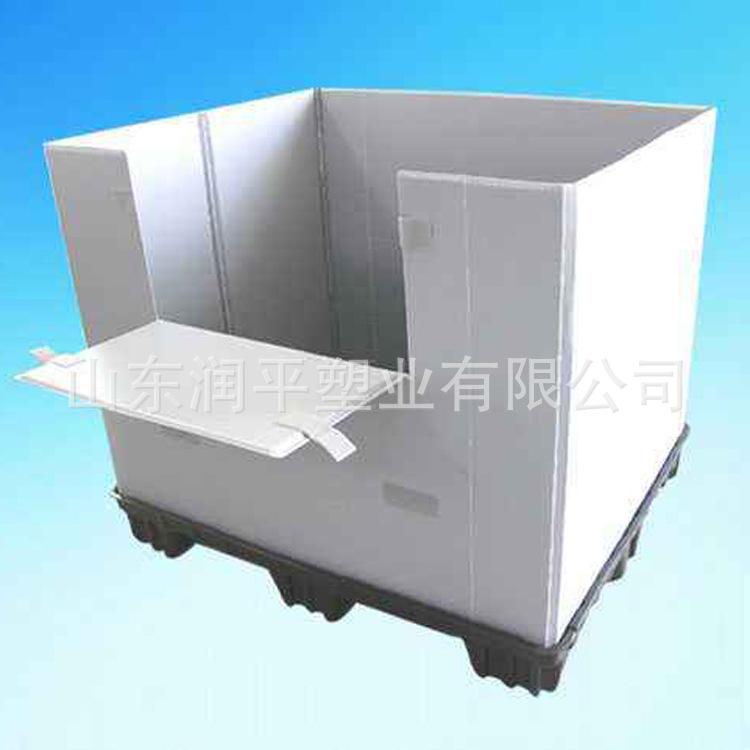 超声焊接中空板厂家直销可循环高强度汽车零部件折叠式塑料围板箱