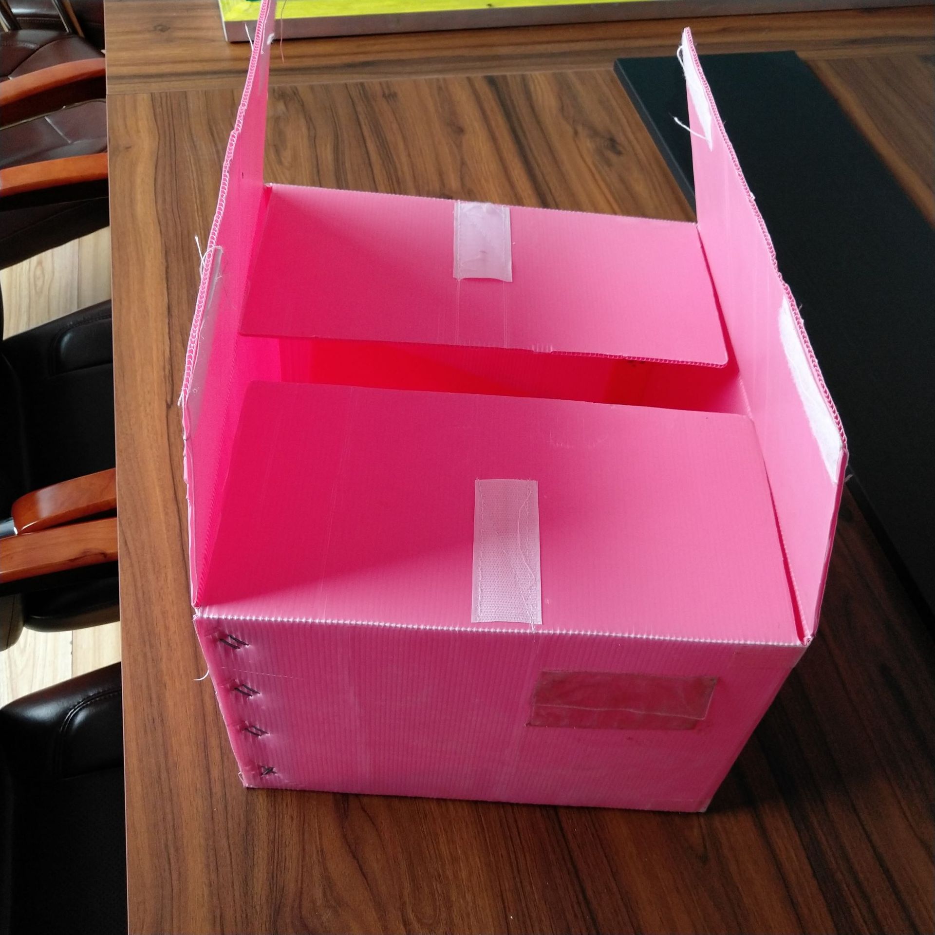 PP塑料中空板包装箱 食品包装箱 厂家直销阻燃中空板自粘箱