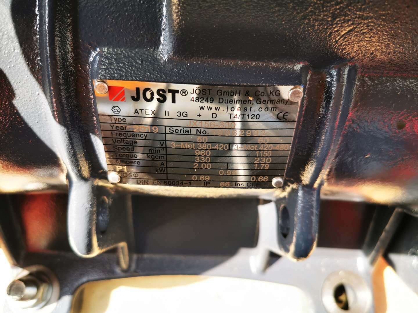 供应德国JOST品牌JVM全系列振动电机