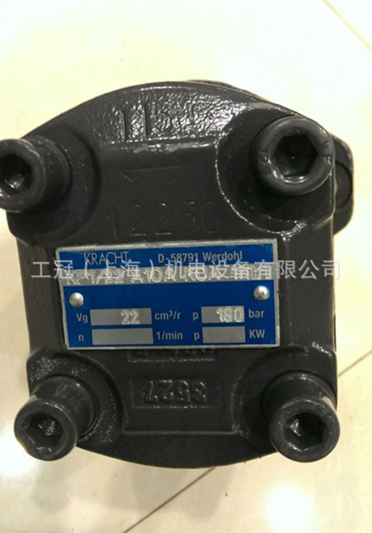 供应KRACHT齿轮泵KF 1/20 D10K P0A 0DE32/130