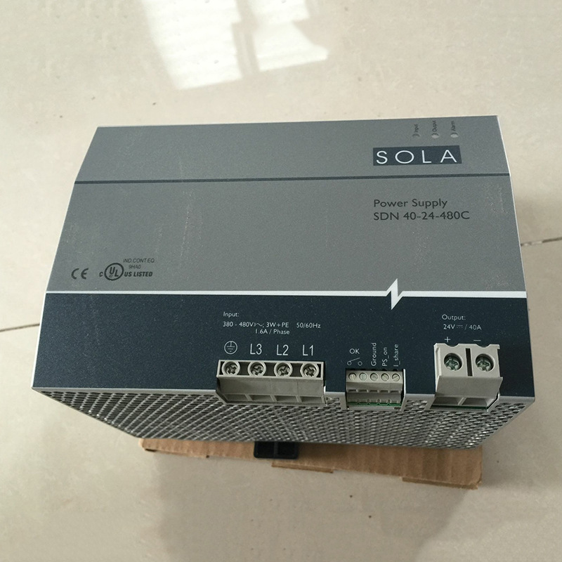 SOLA/HEVI-DUTY电源 SDN40-24-480C 直流电源 24V 开关电源批发