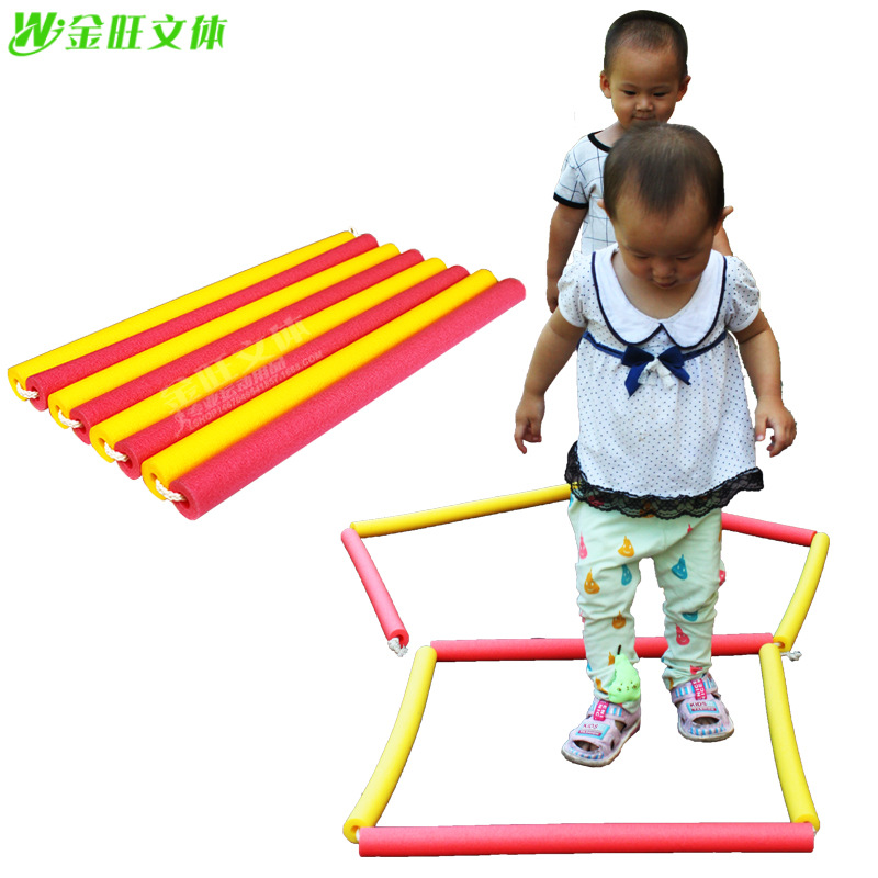 儿童经典玩具跳格子跳房子 幼儿园感统训练器材 户外游戏道具