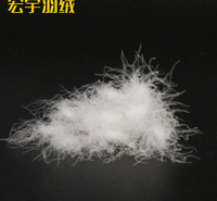 厂家直销水洗80手感绒大朵鸭绒80羽绒非标纺织羽绒被原料填充物