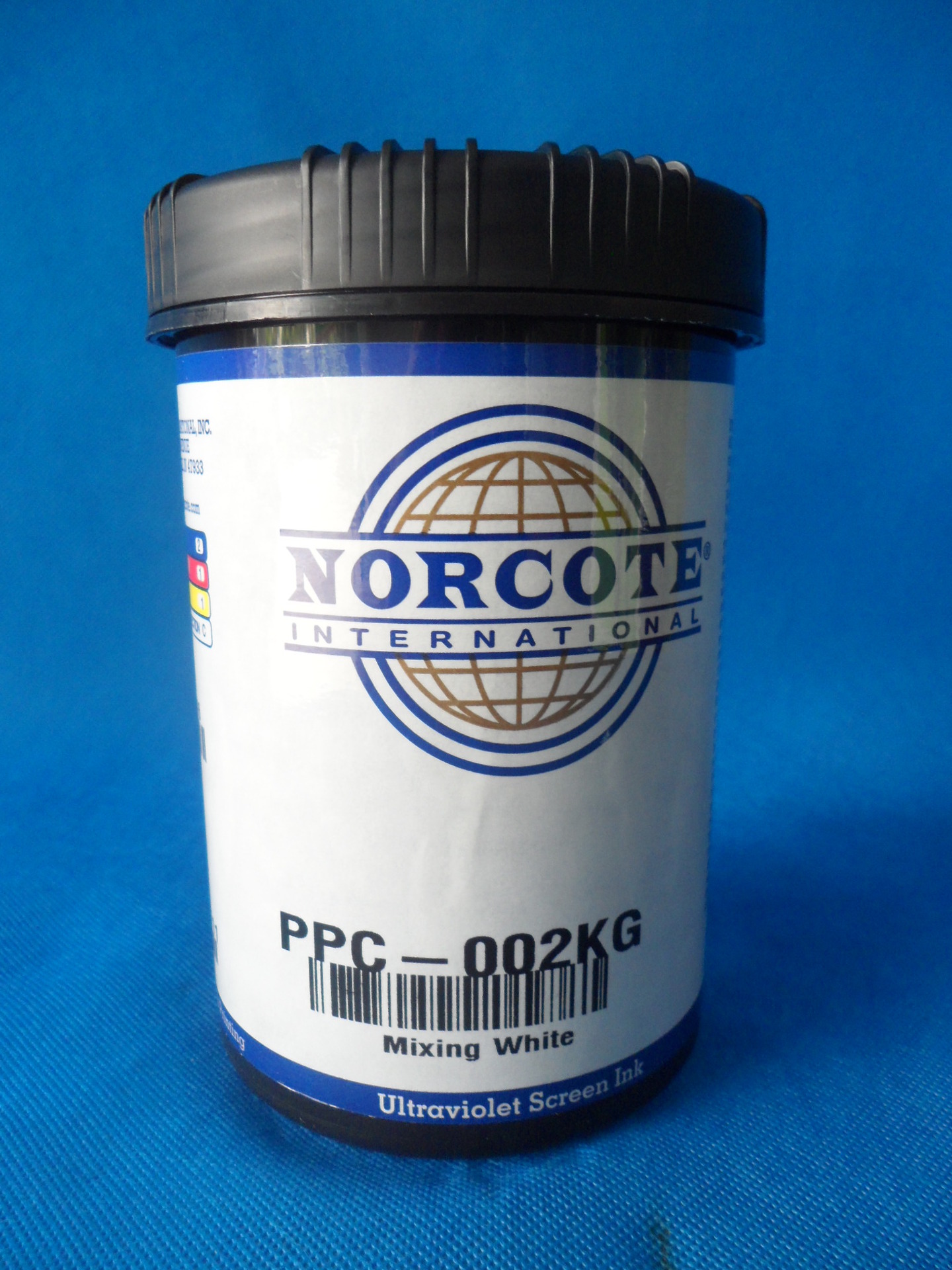 美国NORCOTE UV油墨PPC-002白色 奶瓶UV丝印油墨 瓶子UV丝印油墨