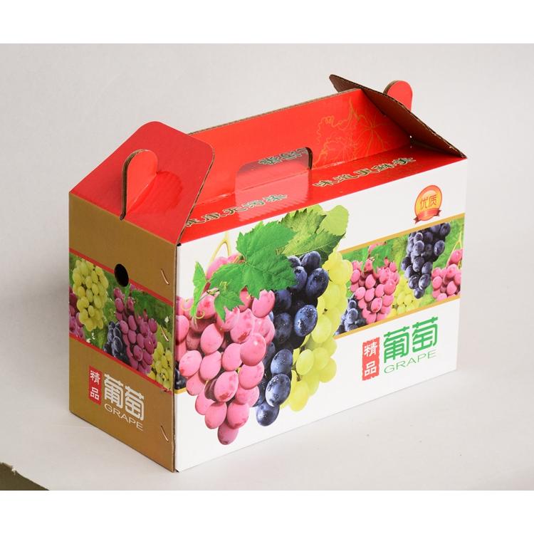 飞歌定制葡萄礼盒 葡萄礼品包装盒加工订制 水果礼盒订制