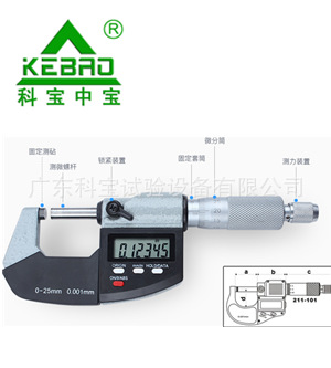 广东千分尺（螺旋测微器）/数显千分尺/内径千分尺/外径千分尺