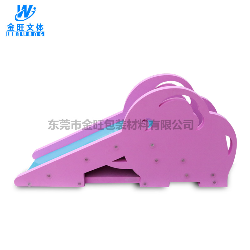 水育教具小象造型溜滑梯 水上全Eva拼接滑梯大型组合亲子游必备