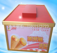 【促销柜】供应超市食品促销柜 大光货架批发定做单层带格展示