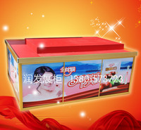 展示柜厂家批发定做喜之郎促销柜 大卖场堆头 散装休闲食品展示柜