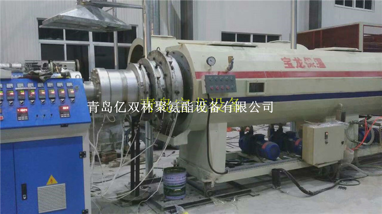 亿双林供货商 三层PE单螺杆挤出机生产3PE挤出防腐设备厂家