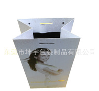 厂家供应印刷白卡手提袋子 创意手提牛皮纸袋 礼品包装手提袋定做