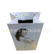 厂家供应印刷白卡手提袋子 创意手提牛皮纸袋 礼品包装手提袋定做