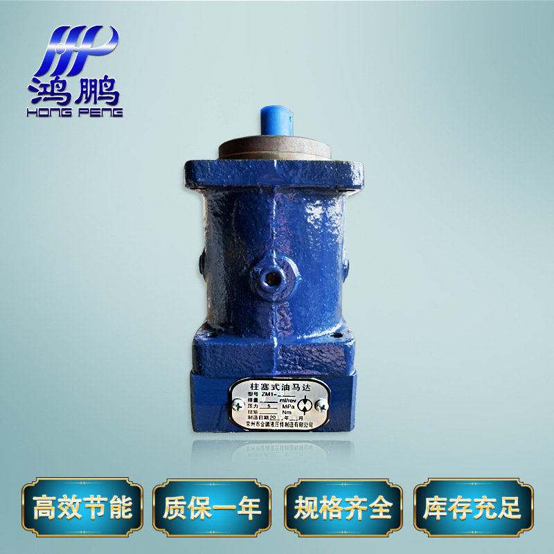 冲冠促销 低压轴向柱塞马达 ZM1-8 高转速液压马达 质量保证