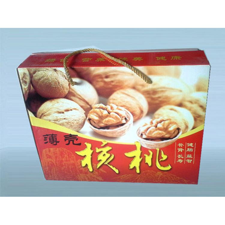 批发是是核桃礼品盒价格 薄壳核桃礼品包装箱价格