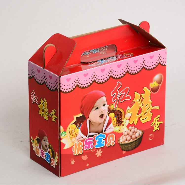 批发鸡蛋礼品盒厂家 鸡蛋箱子厂家 红喜蛋包装箱子