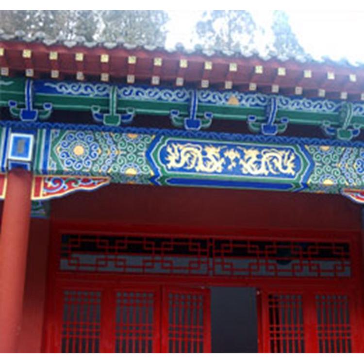 山东古建彩绘公司 唐宋古建 从事古建长廊凉亭绘画 提供设计