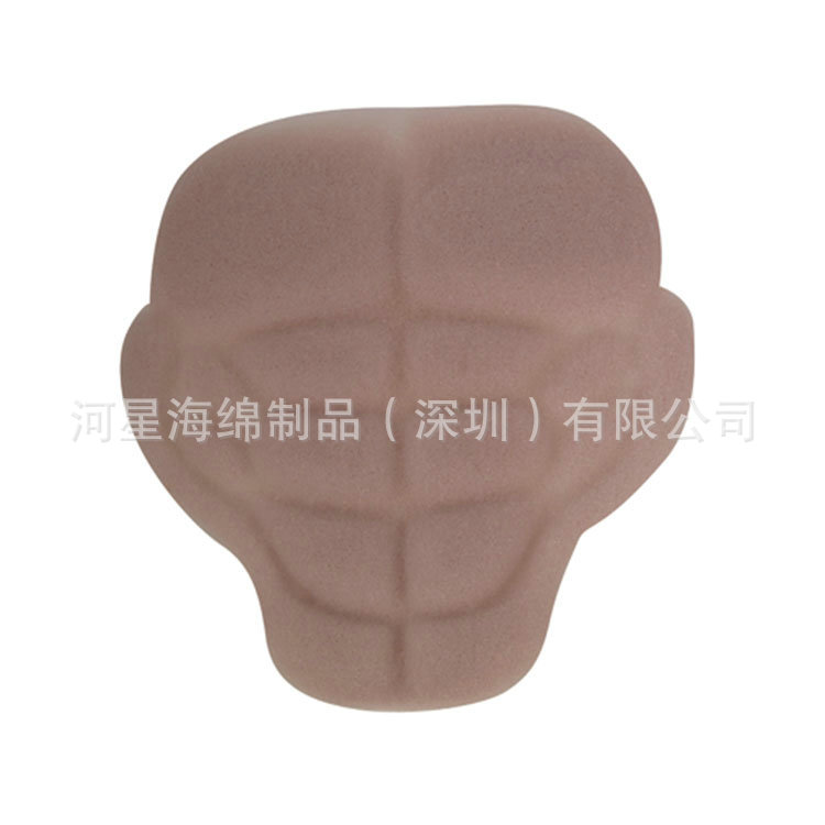 长期供应  立体海绵胸肌  立体3d海绵 凹凸立体3D海绵量大实惠