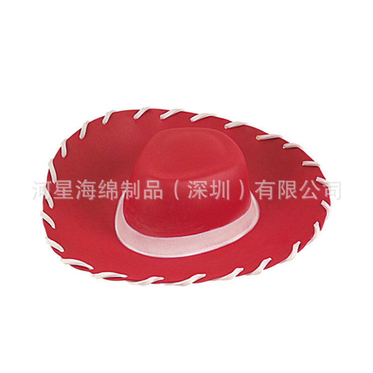 长期生产 EVA牛仔帽 EVA泡沫帽子 EVA手工制作帽子