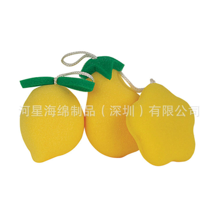 长期销售  立体海绵水果  环保彩色立体海绵  细孔高密木浆棉