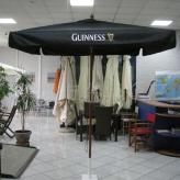 2.7米优质印尼硬木高档庭院木伞中柱伞太阳伞户外广告咖啡餐厅伞