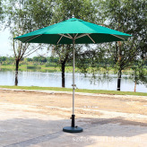 深圳雨伞厂家直销2.7米8骨铝合金高档休闲伞中柱铝合金伞太阳伞