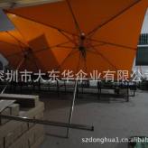 深圳厂家专业生产大型8K铝合金庭院伞 大户外伞太阳伞中柱外摆伞
