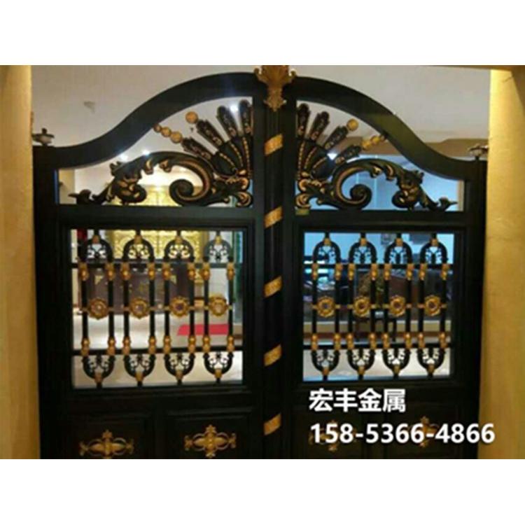 铝合金大门_别墅庭院大门_别墅大门——宏丰制造