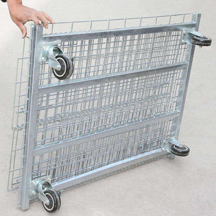 广州仓储笼定制 优质仓储笼厂家 可折叠仓储笼