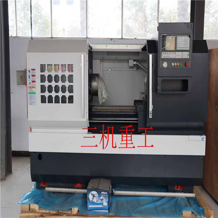 整体床身6150数控车床大通孔卧式数控车床 滕州数控车床