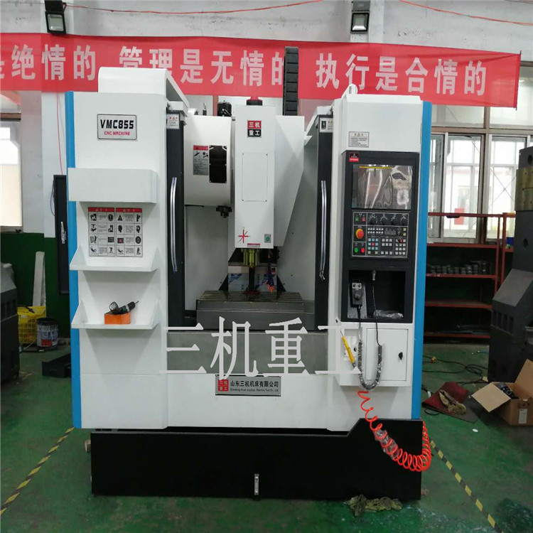 重型立式VMC855数控加工中心 发那科系统 三轴滚柱线规 自动加工