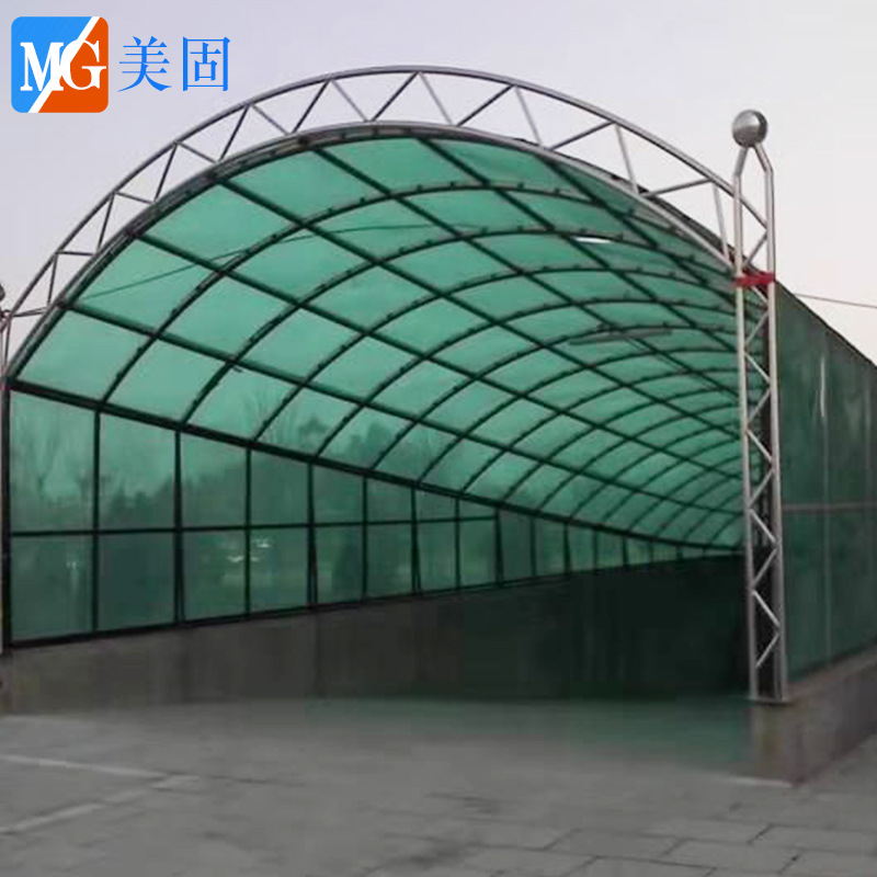 定制安装走廊膜结构遮阳蓬 定制休闲园林景观遮阳蓬膜结构遮阳蓬
