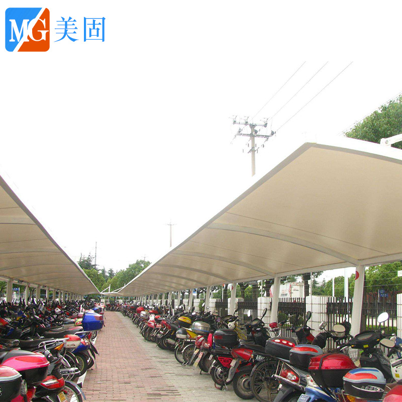 定制膜结构工程酒店看台景观棚 户外公园遮阳张拉棚膜结构厂家