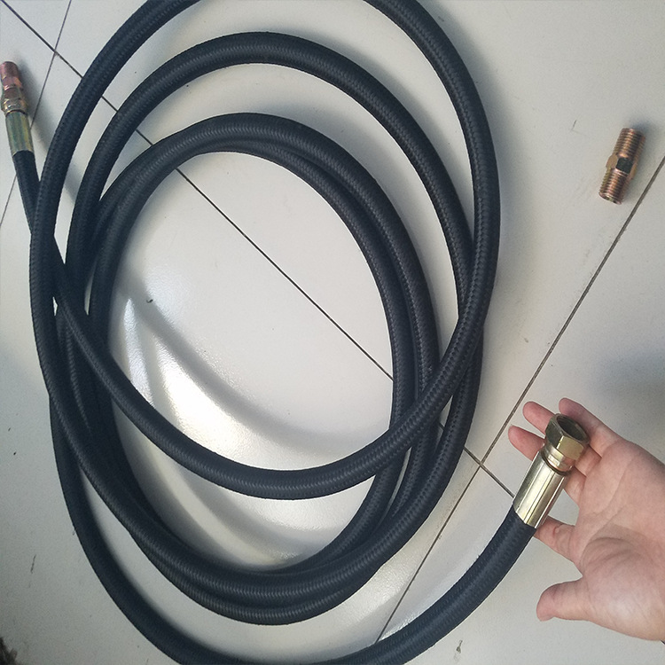 厂家专业生产 液压油管 高压钢丝胶管耐油胶管 高压胶管外编棉线