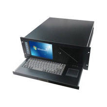 IPC-640H工控机前置显示屏自带键盘4U标准上架型工作站厂家直销