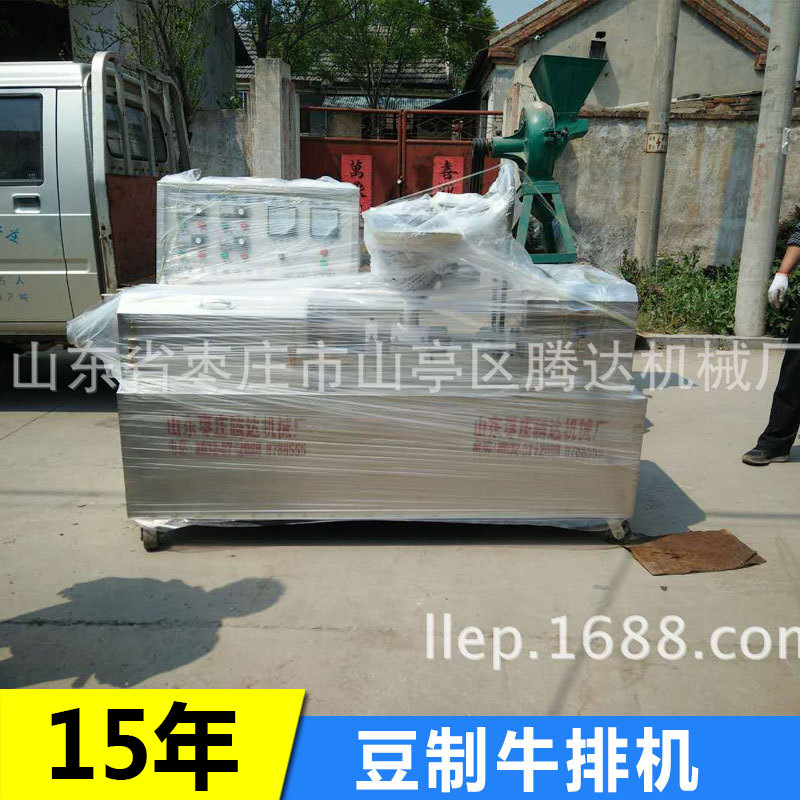 厂家直销面皮面藕机 不锈钢蛋白肉机 新型豆制品加工设备包教技术
