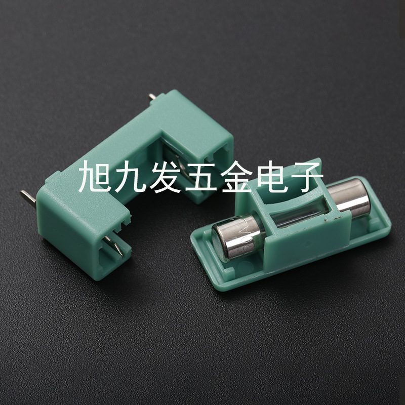 厂家直销 保险丝座 PTF77 绿色保险丝座 各种保险丝插座定制