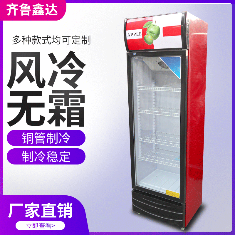 展示柜 啤酒柜 啤酒饮料冷藏展示冷柜 玻璃门展柜 单双门超市