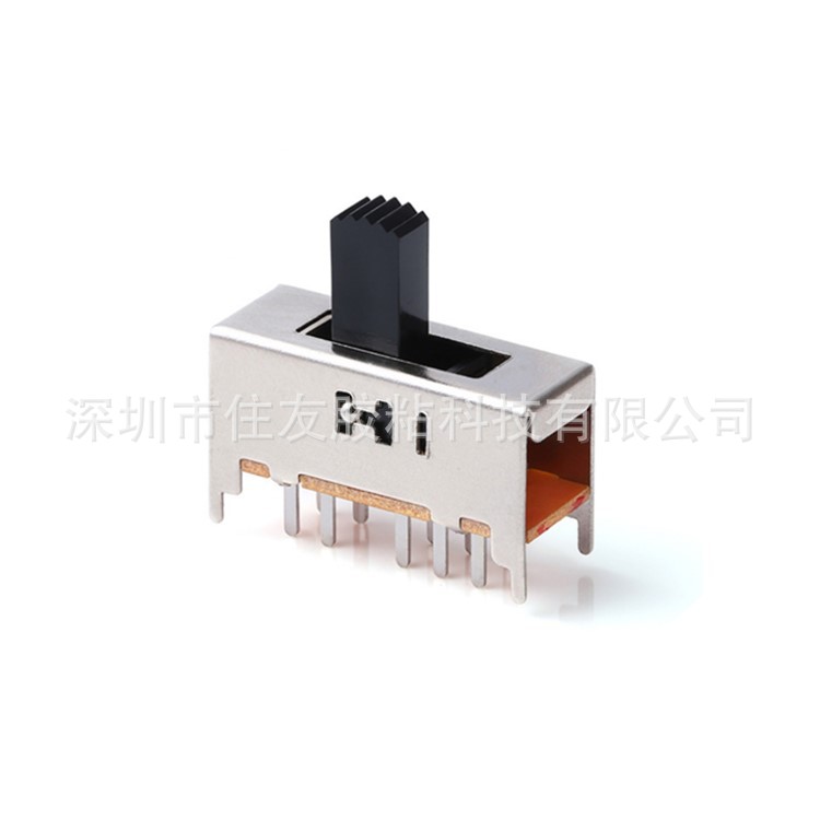 立式拨动开关SS-24F01 双极四档 环保耐高温