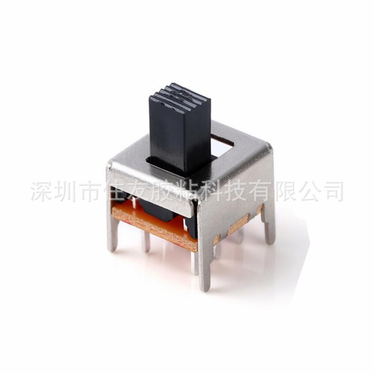 双极两档SS-22F05 拨动开关6脚 柄高可定制