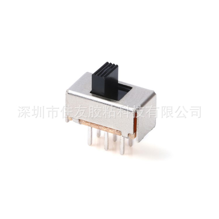 拨动开关SS-22E01 两档双极6脚 高度可定制