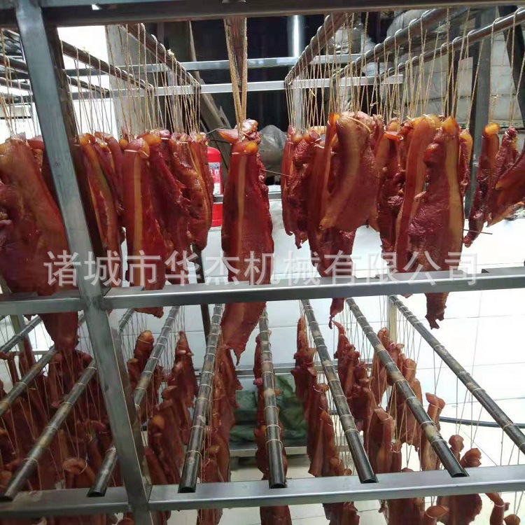 华杰销售大型烟熏炉 腊肉烟熏炉 腊肉烘干烤炉 腊肉加工设备