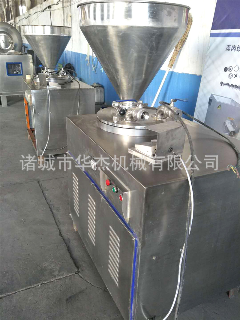 供应30型脚踏式液压灌肠机  腊肠灌肠机 大型香肠灌肠机  华杰灌肠机厂家