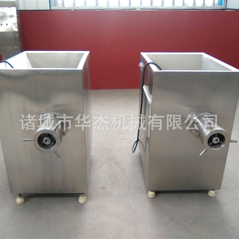 销售 商用不锈钢全自动绞肉机  大型冻肉绞肉机 100型绞肉机
