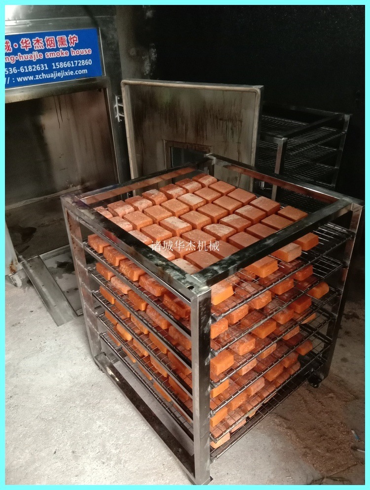 供应四川100型号烤炉烘焙设备 华杰烟熏炉 豆腐干烟熏炉厂家直销