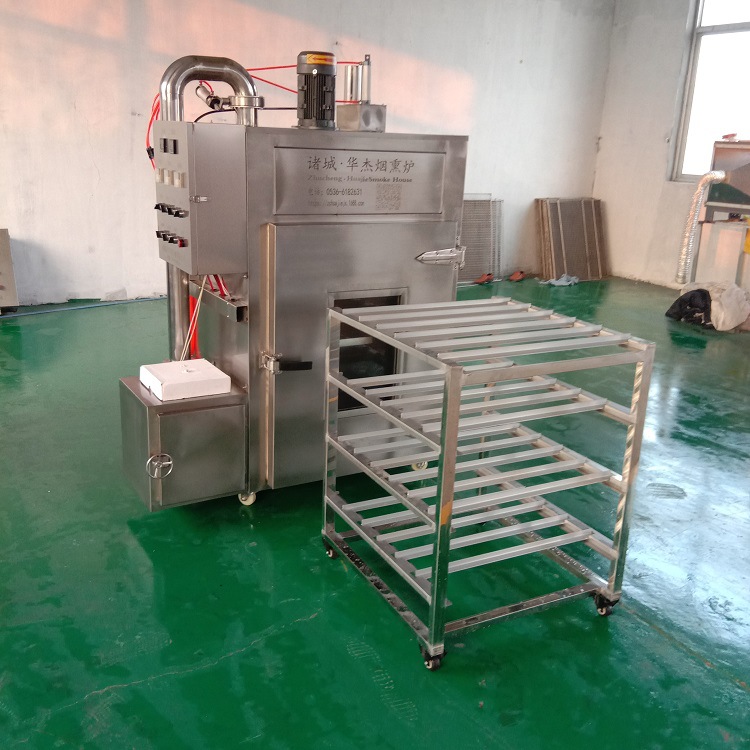 厂家直销湖南豆干烤箱   烟熏豆腐干机器    熏干子机器  华杰烟熏炉