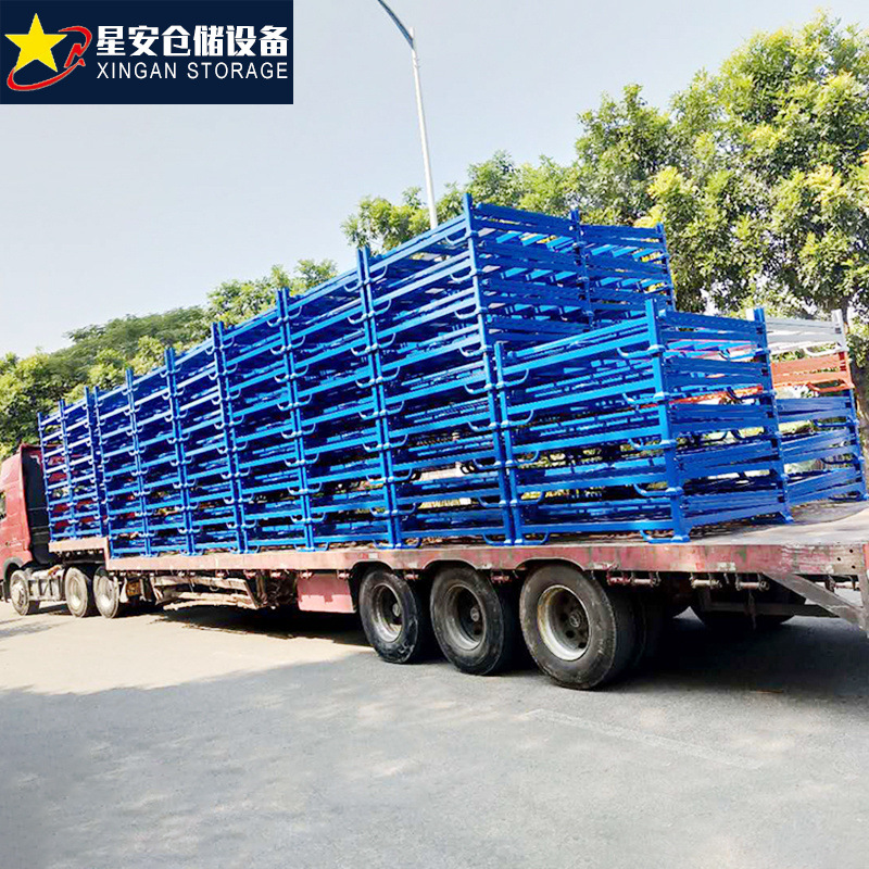 厂家直销布料堆垛架巧固架可折叠仓储托盘货架来图来样定制织库架
