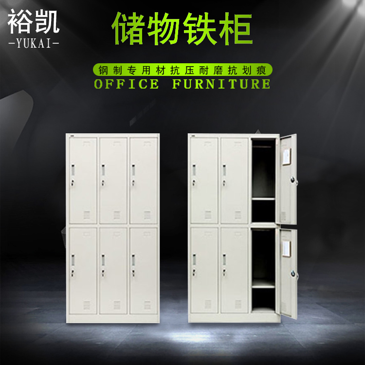惠州 公司员工六门铁皮柜定制