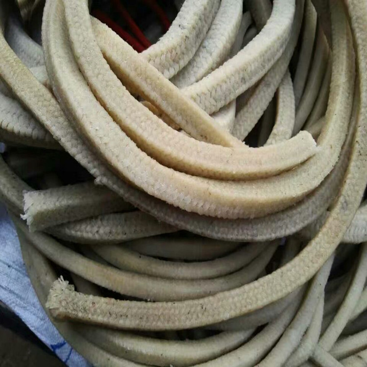 现货批发耐磨牛油棉纱盘根_棉纱浸牛油盘根绳_油麻盘根