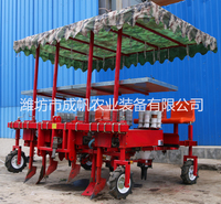 高效率作业四行柳树苗移栽机移栽机厂家移栽机价格