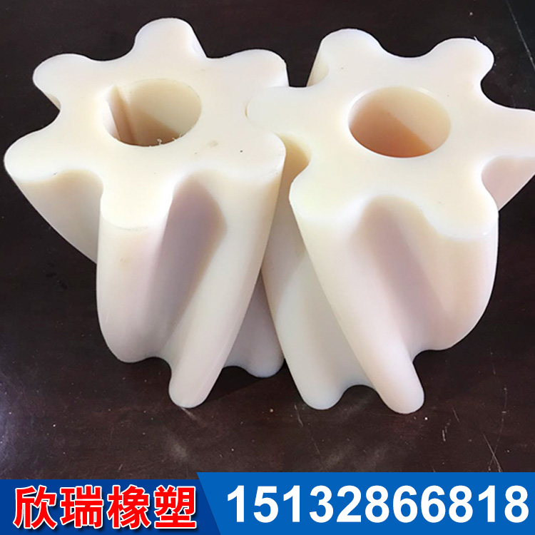加工尼龙件 MC浇筑尼龙齿轮含油自润滑大模数塑料齿轮行星齿轮